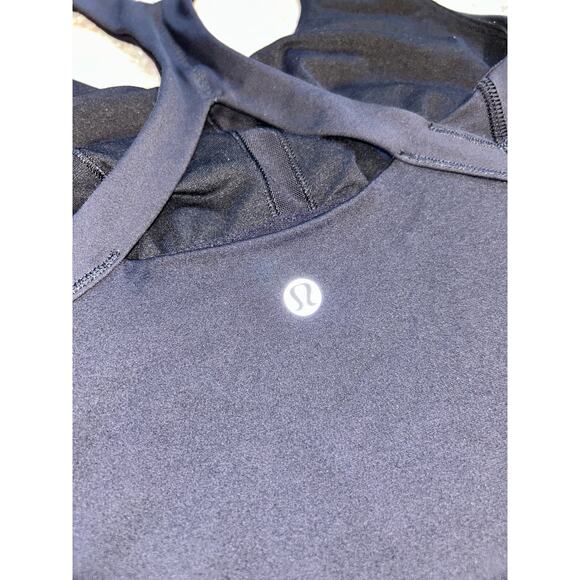 Lululemon racer back tank top built in sports bra Gym workout top 4 - Picture 4 of 8